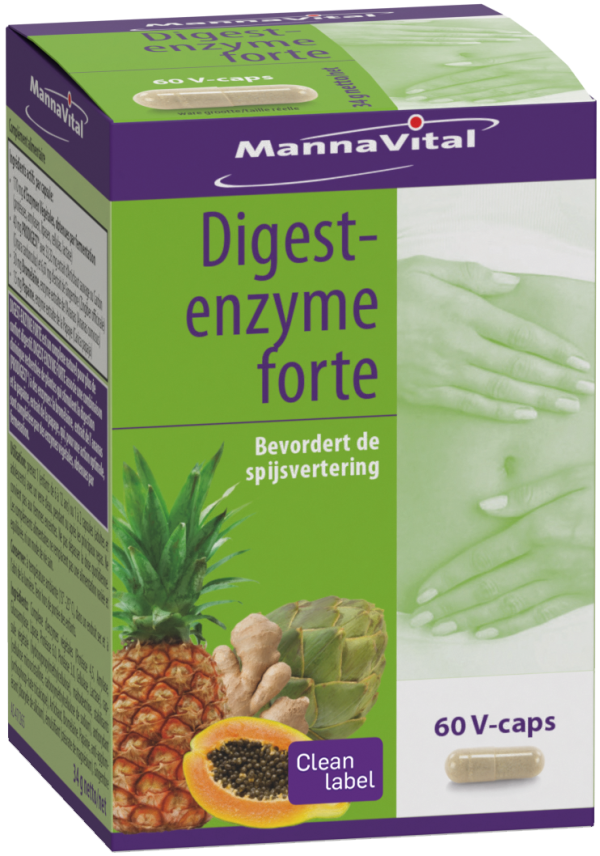 De Kleine Theeboom - Voedinssupplementen - Mannavital - Digest - Enzyme forte