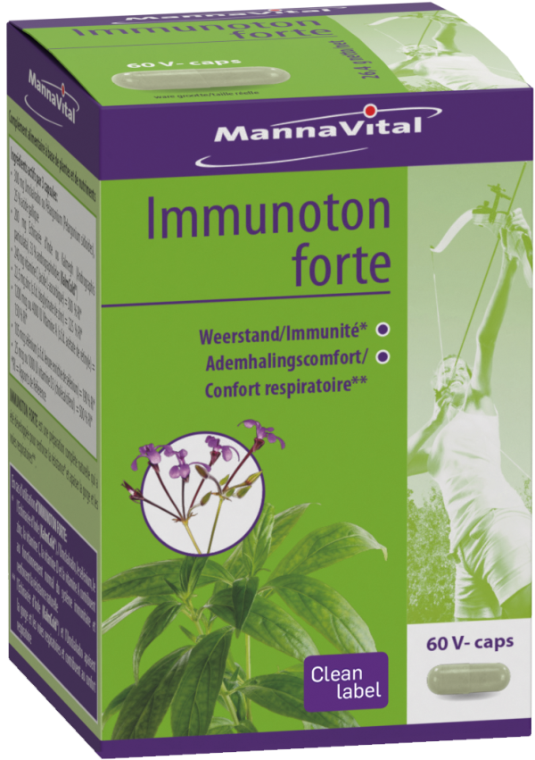 De Kleine Theeboom - Voedingssupplementen - Mannavital - Immunoton Forte