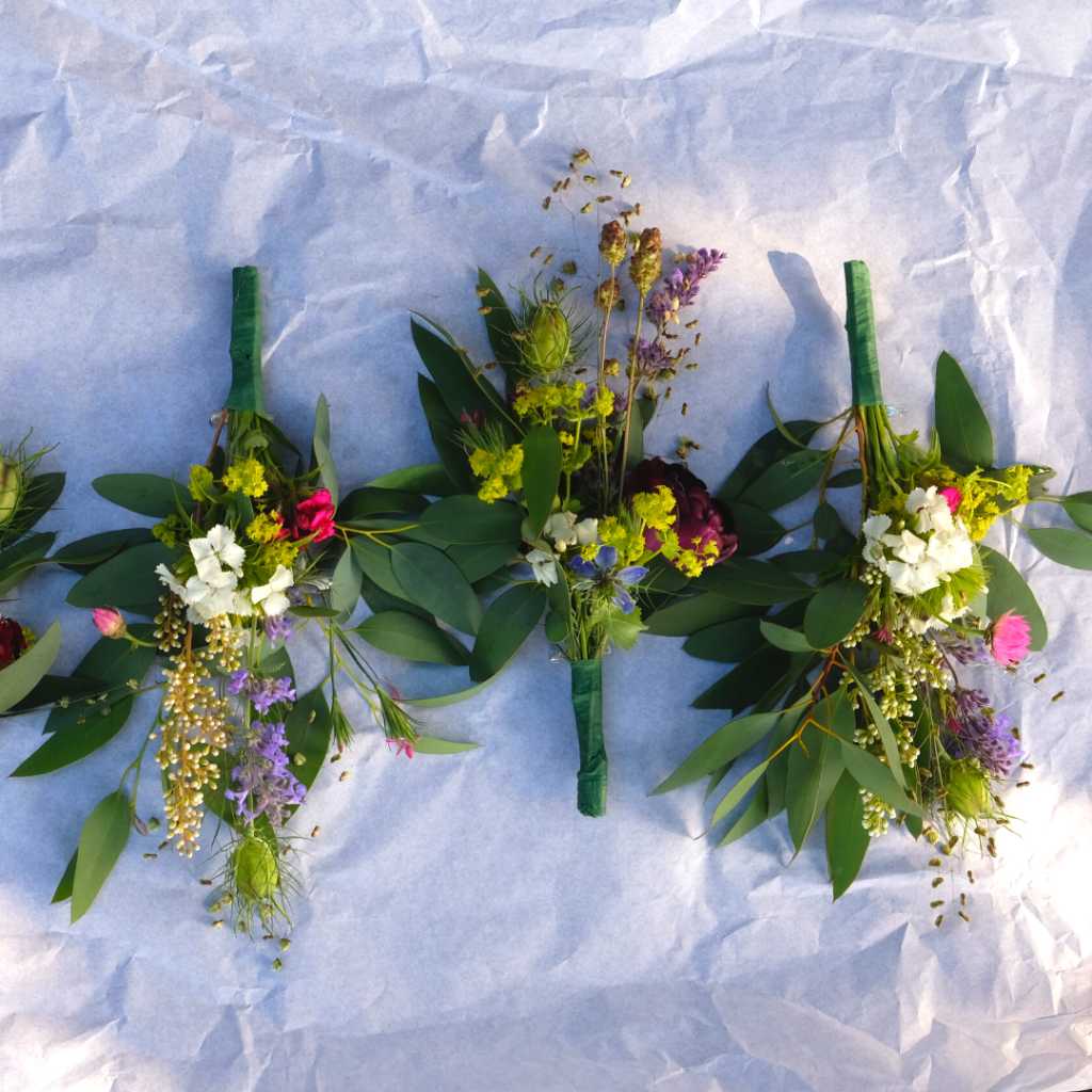 bloemen voor de bruidegom