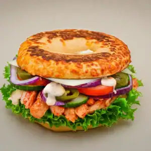 Spicy Chicken Bagel