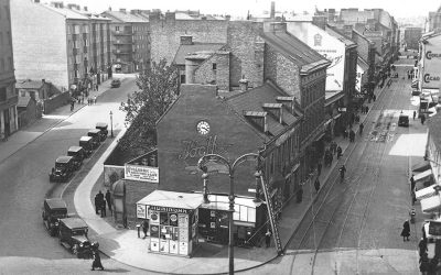 Davidshallsgatan och Södra Förstadsgatan