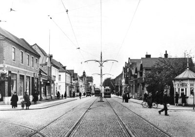 Korsningen Linnégatan och Järnvägsgatan