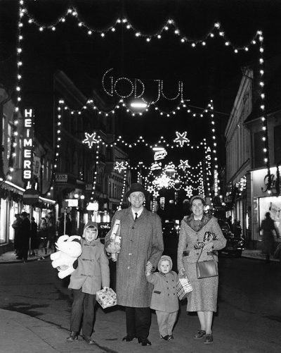 Julhandel på Skomakaregatan