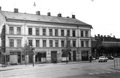 Föreningsgatan vid hörnet Kaptensgatan