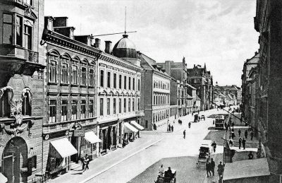 Adelgatan och Östergatan