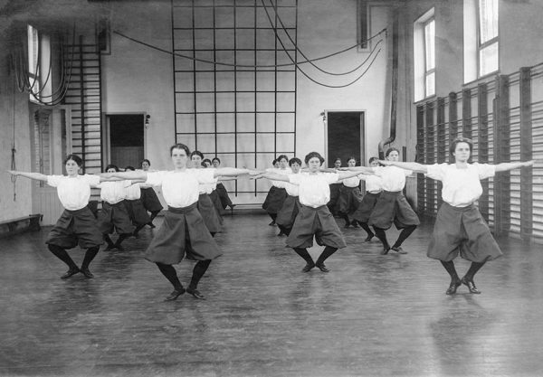 Gymnastikuppvisning i Malmö 1914