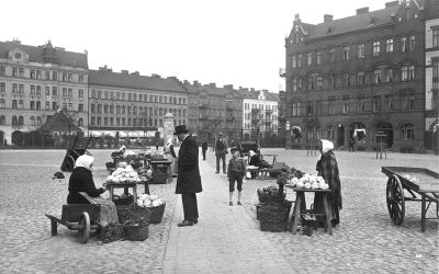 Torghandel på Möllevångstorget