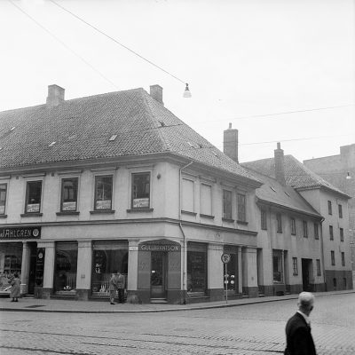 Hörnet Östergatan och Mäster Nilsgatan