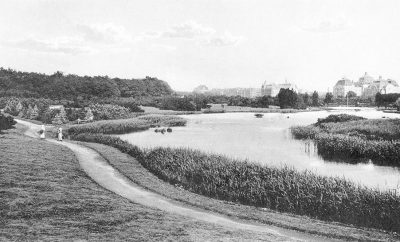 Utsikt över Slottsparken