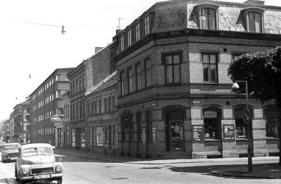 Hörnet Stora Kvarngatan och Gasverksgatan