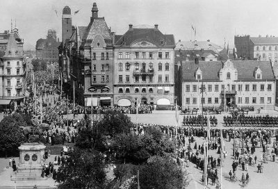 Stortorget och Hamngatan