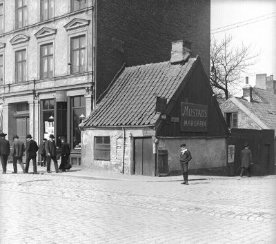 Hörnet Östra Förstadsgatan och Fredriksbergsgatan