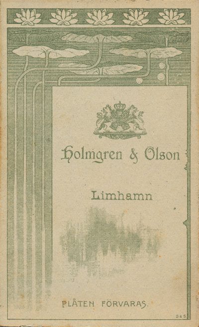 Fotograferna Holmgren & Olson Limhamn