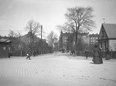 Hörnet Sallerupsvägen och Lundavägen