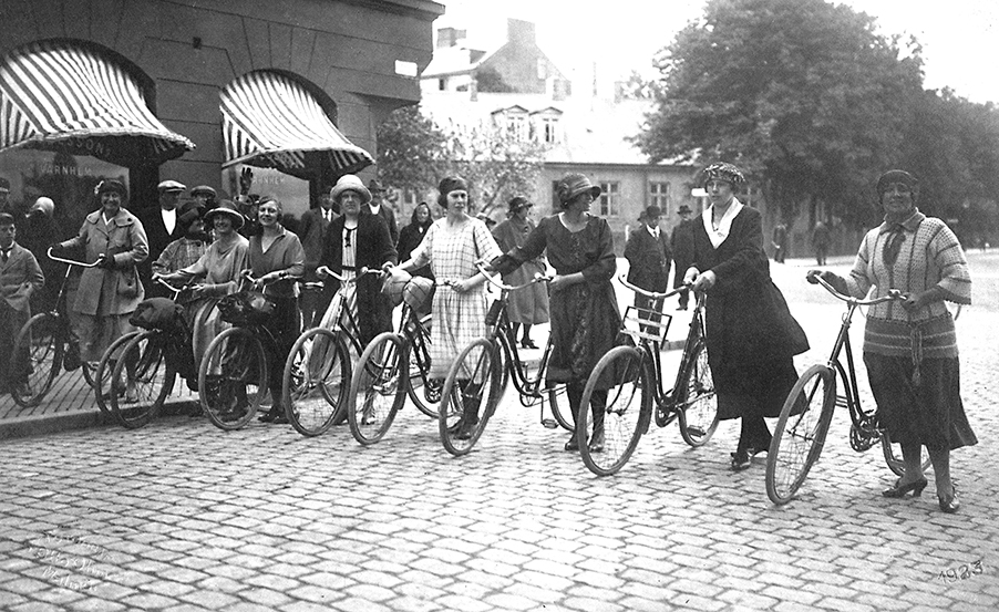 Kvinnliga cyklister