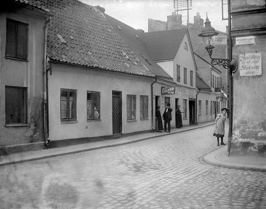 Hörnet Jerusalemsgatan och Kattsundsgatan