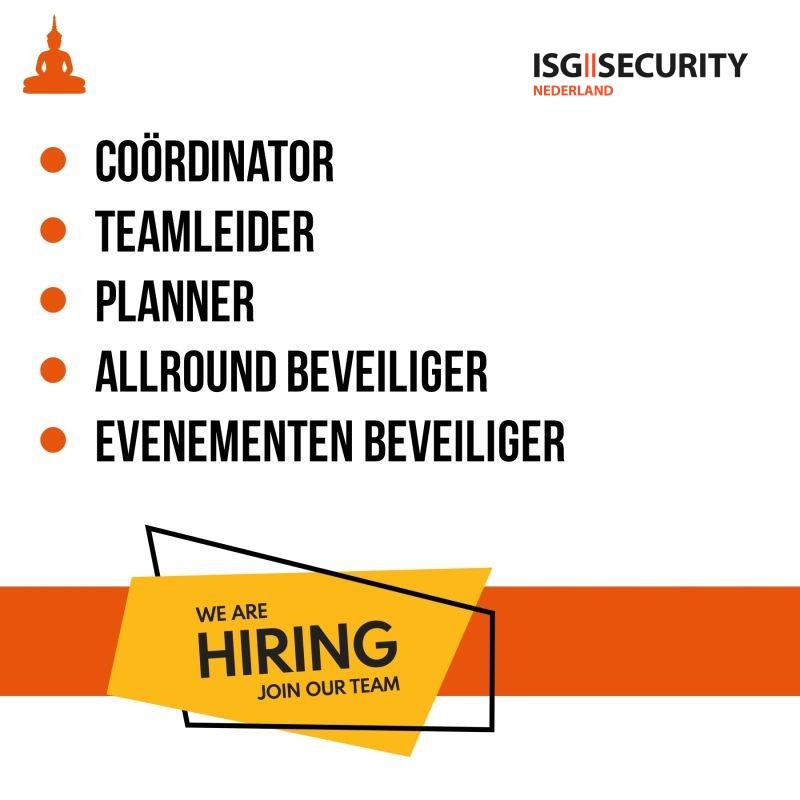 ISG Security Vacature Banner 1