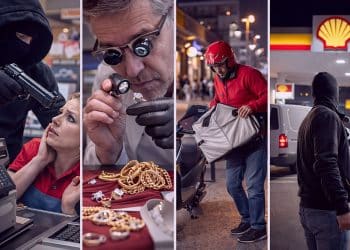 Top 20 meest voorkomende overvalobjecten in Nederland
