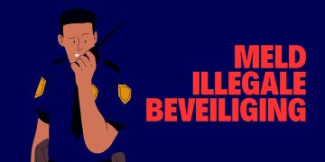 Beveiliger signaleert een mogelijke misstand voor het Meldpunt illegale beveiliging van VVNL.