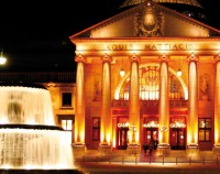 Kurhaus Wiesbaden Aussen Beleuchtet