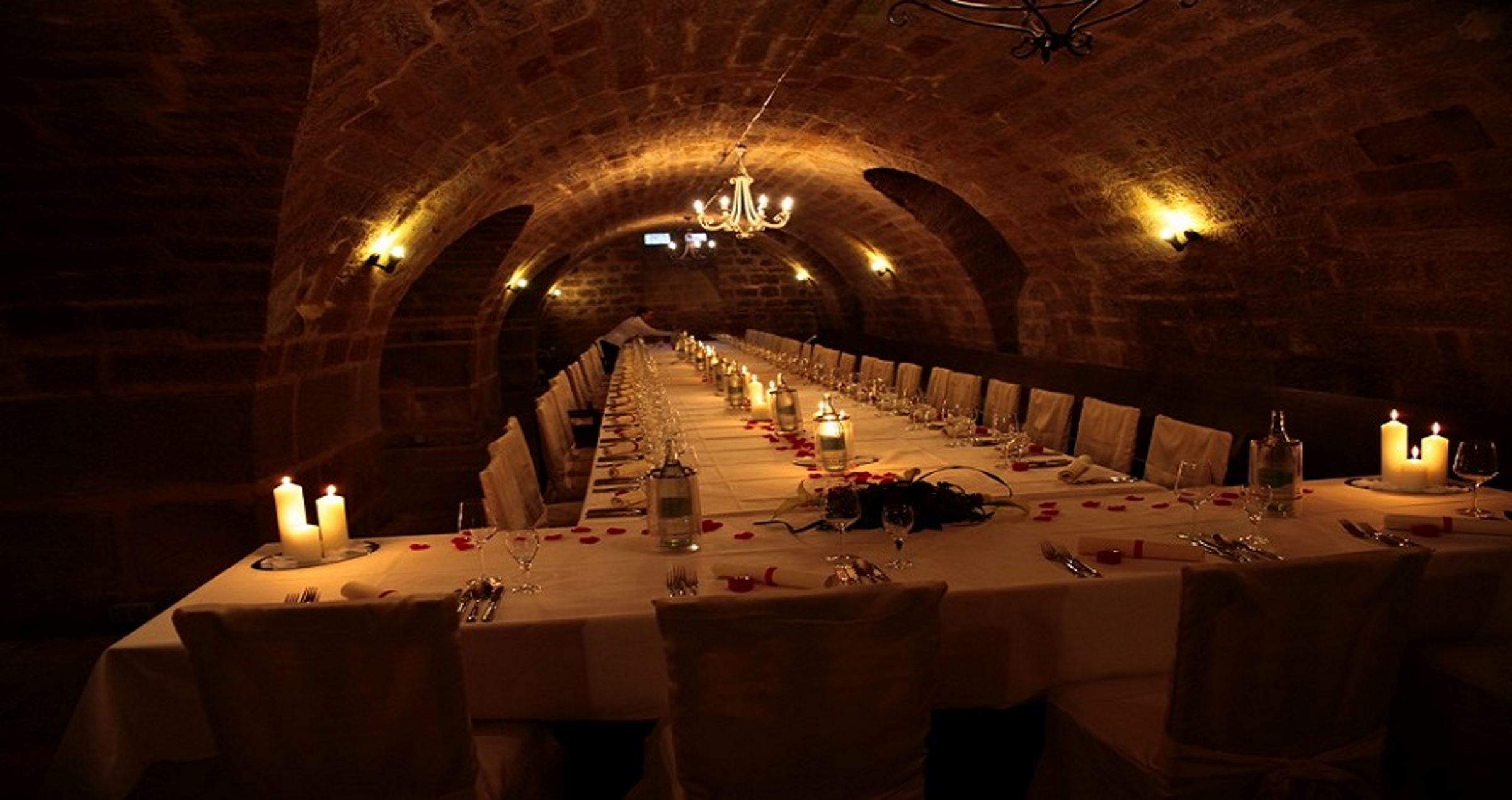 Weingut Zumstein Tischdekoration