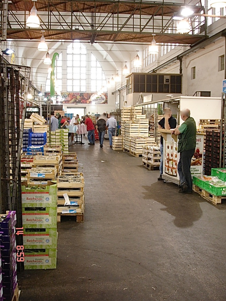 Ein Vormittag in der Großmarkthalle