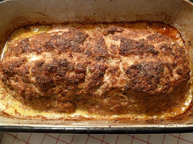 Hackbraten mit Kartoffelsalat Hackbraten mit Kartoffelsalat