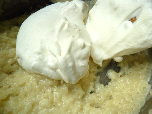 Milchreis mit Vanille, Trockenaprikosen oder Zimt und Zucker