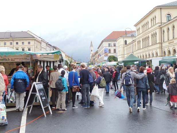 Bauernmarktmeile Odeonsplatz