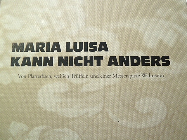 Maria Luisa kann nicht anders