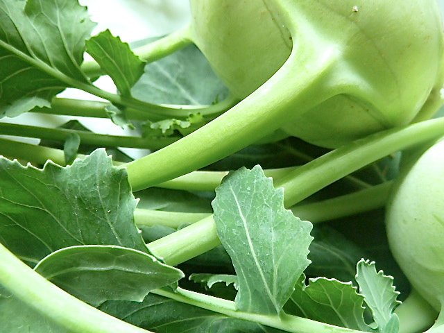 Kartoffelstampf mit Kohlrabiblättern und Reh-Chevapcici