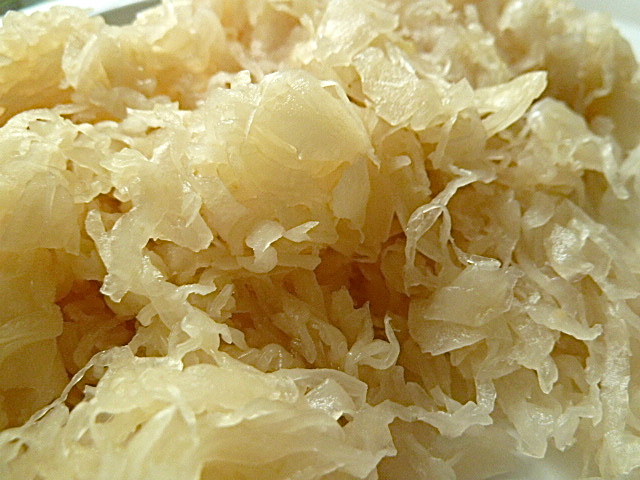 Frisches Sauerkraut