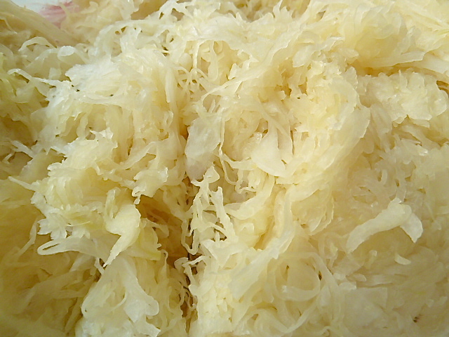 Frisches Sauerkraut