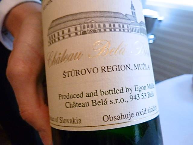 Der Riesling Chateau Bela aus Slovenien