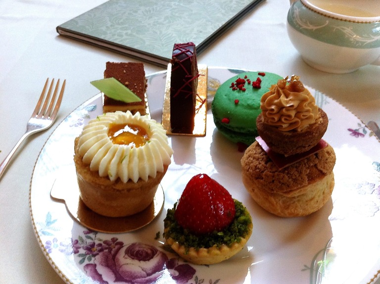 Delicate Afternoon Tea pastries