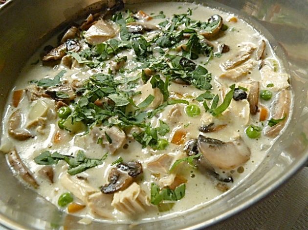 Frikassee vom Kapaun