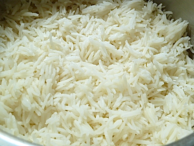 Den Reis vorkochen