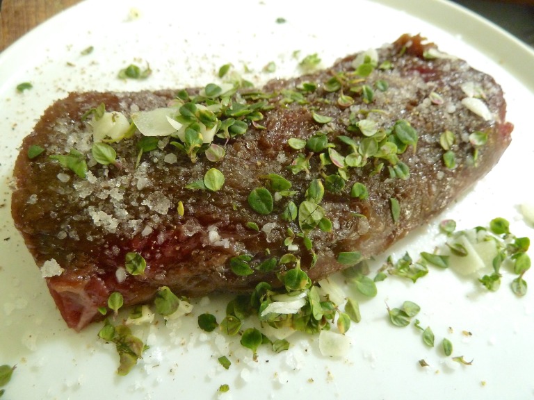 Carne salada vom Reh