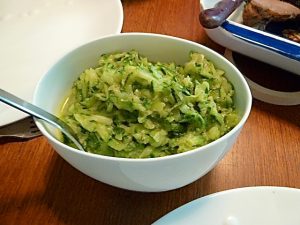 geriebene Zucchini
