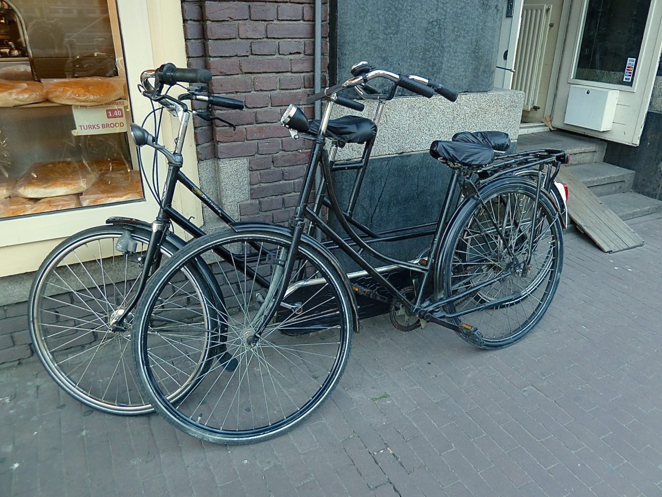 fahrrad nach nach einem tag zurück