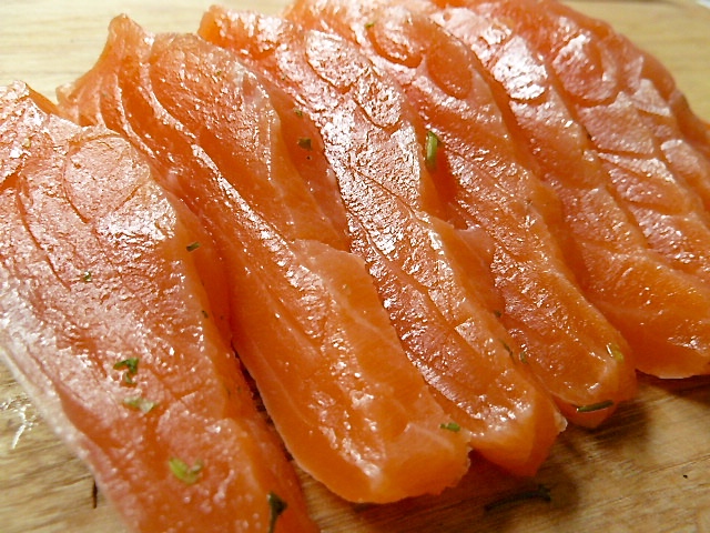 Lachs selbst beizen – Kerbellachs