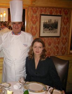 ich mit Paul Bocuse in Lyon