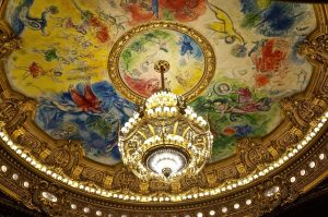die Deckenbemalung von Chagall