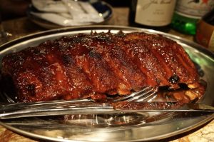 Jasmine smoked pork rib