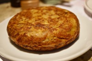 Tortilla, aussen knusprig