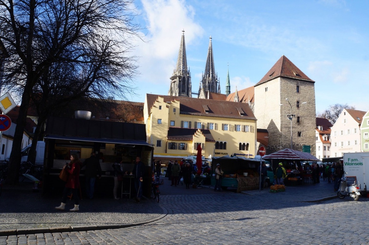 und auf zum Markt