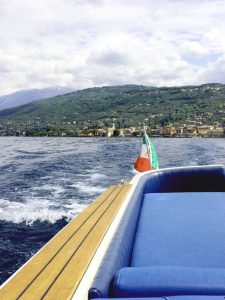 Bootsfahrt auf dem Gardasee