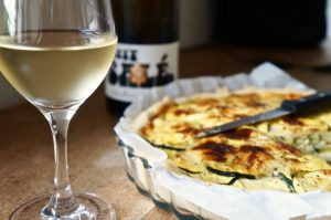 tolle Zucchini Quiche zu Petit Salé