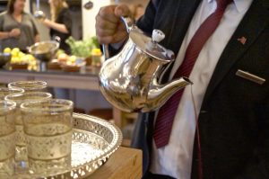 zur Begrüßung Karkadeh - Malventee