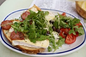Bruschetta Fischbänke